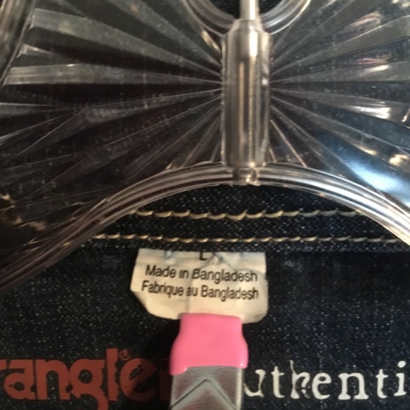 Wrangler Authentics Jean Jacket Blue Size L - Picture 4 of 8